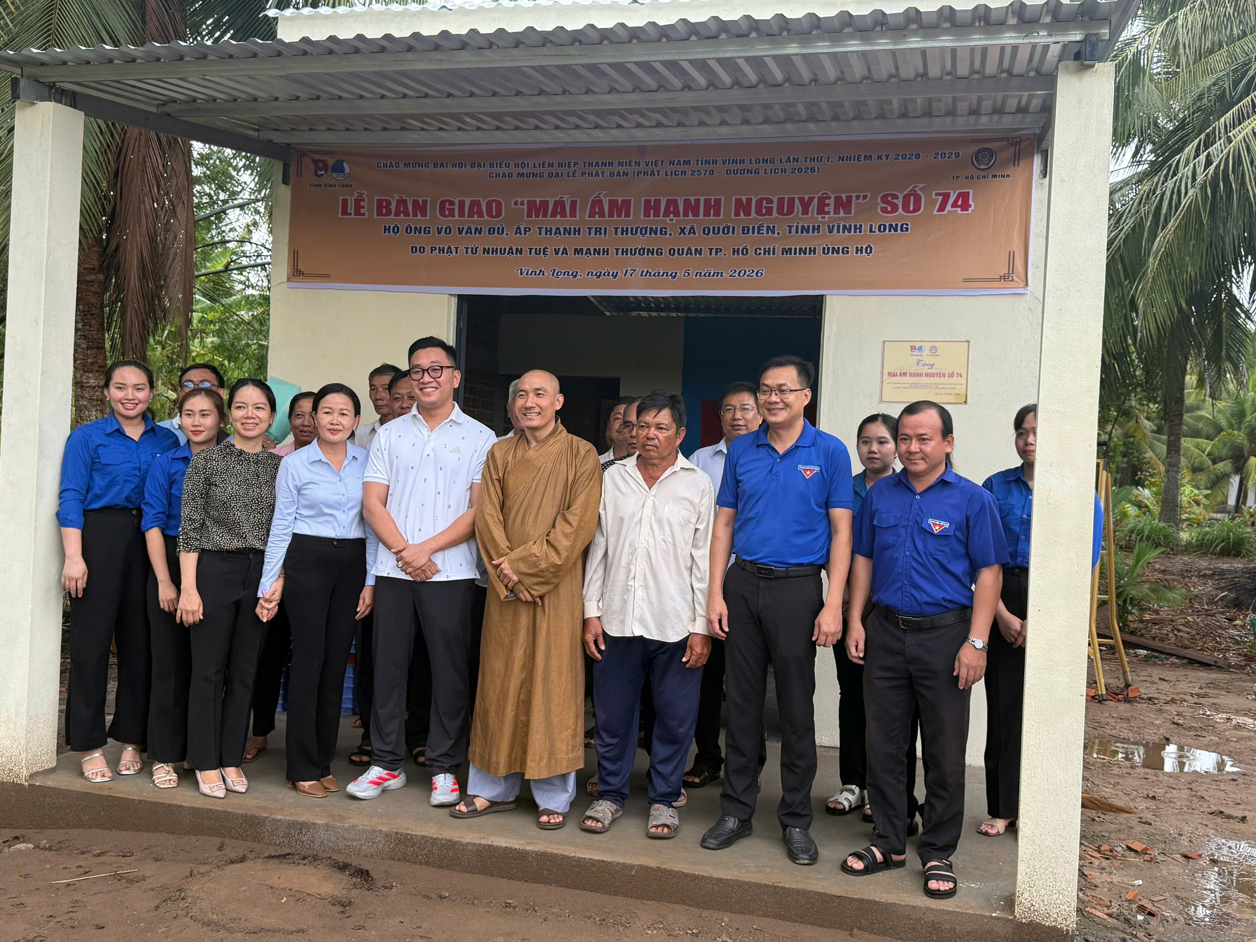 QUỚI ĐIỀN -  BÀN GIAO “MÁI ẤM HẠNH NGUYỆN” SỐ 74